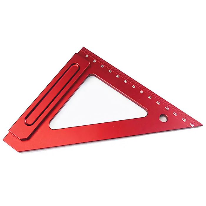 Столярний косинець з упором для розмітки 90°/Кутник Т-Образний/YOMO