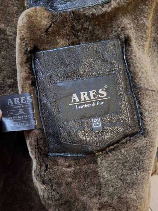 Куртка ARES чоловіча шкіряна стан ідеальний