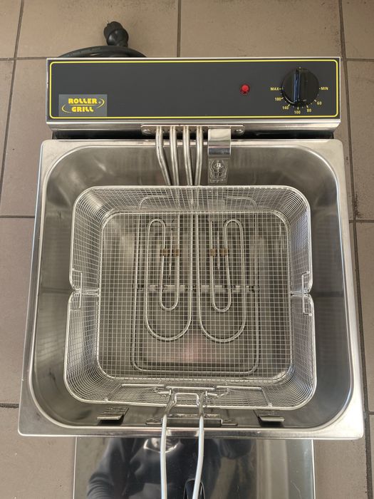 Чебуречниця-Фритюрниця Професійна Roller Grill обʼєм12 літрів Нова !!!