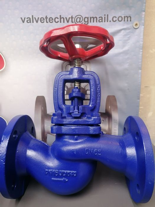Zawór zaporowy Fig215 DN65 grzyb regulacyjny bez wskaźnika