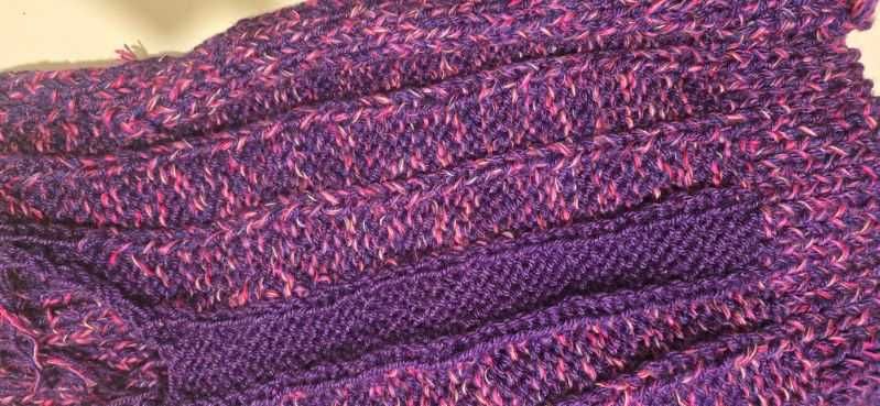 *!* rozpoczęty sweter + włoczka - 1300gram