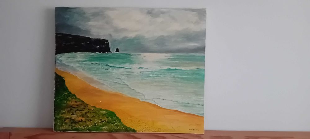 Quadro Pintura Original Tela Assinada