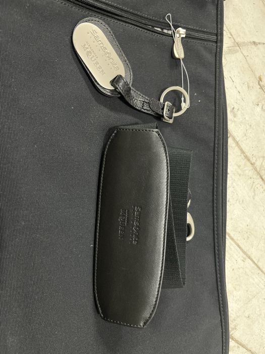 Alexander McQueen Samsonite torba granitur