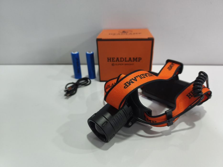 Lanterna de Cabeça Led Laser 50w