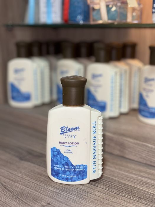 Kosmetyki mineralne BLOOM balsam do ciała z masażerem, body lotion