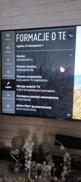 Telewizor LG 2020 55"