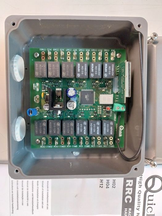 Kit receptor + comando 12 canais