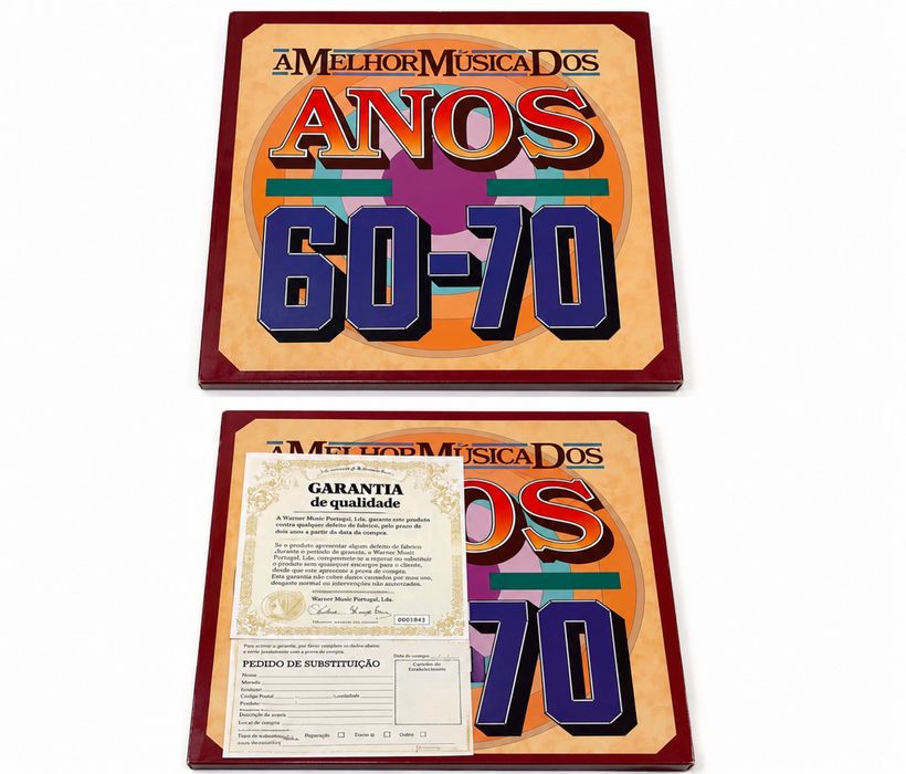 Coleção Completa 8 Discos Vinil – A Melhor Música dos Anos 60-70 – Reader’s Digest