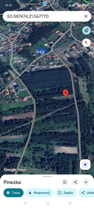 Witam sprzedam działkę budowlaną