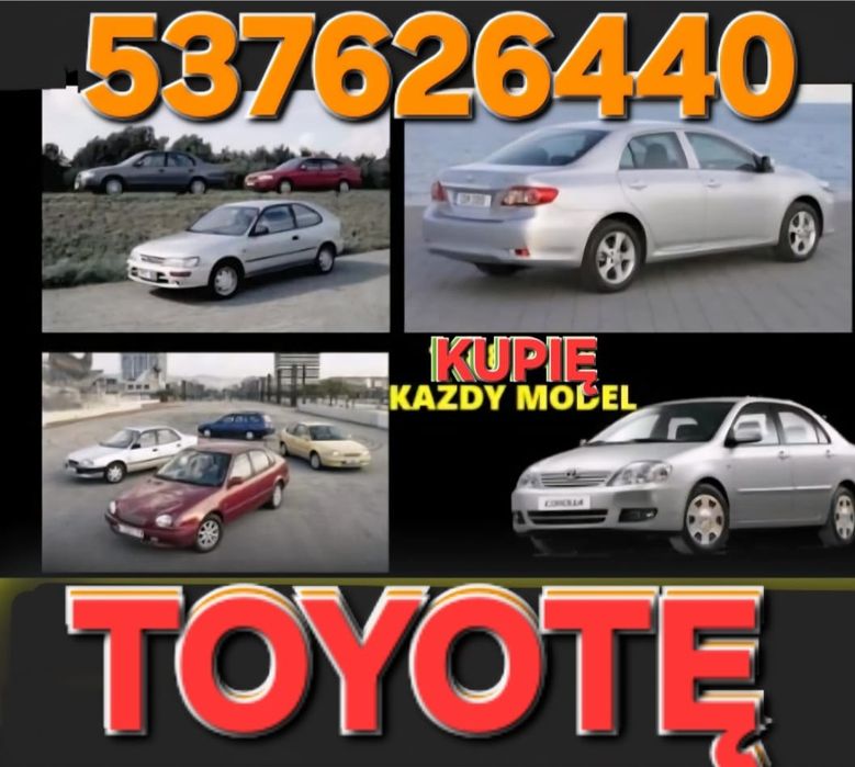 Skup aut Toyota Mercedes Volvo Man Daf  Iveco  Sprinter Corolla Actros