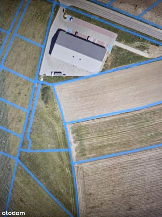 Atrakcyjna działka budowlana 1959 m² na wsi