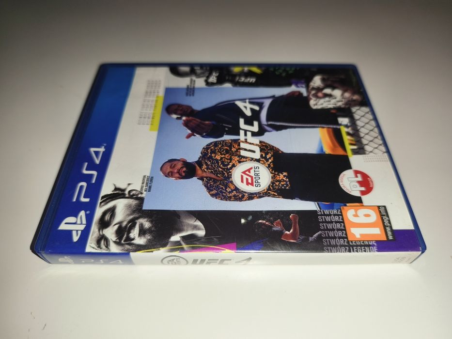 Gra Ps4 UFC 4 PL gry PlayStation 4 Sniper Crash Mafia Syberia GTA V