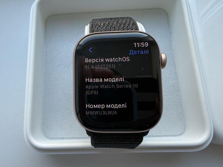 Apple Watch 10 46mm Rose Gold 100%