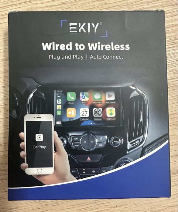 Bezprzewodowy CarPlay i Android Auto