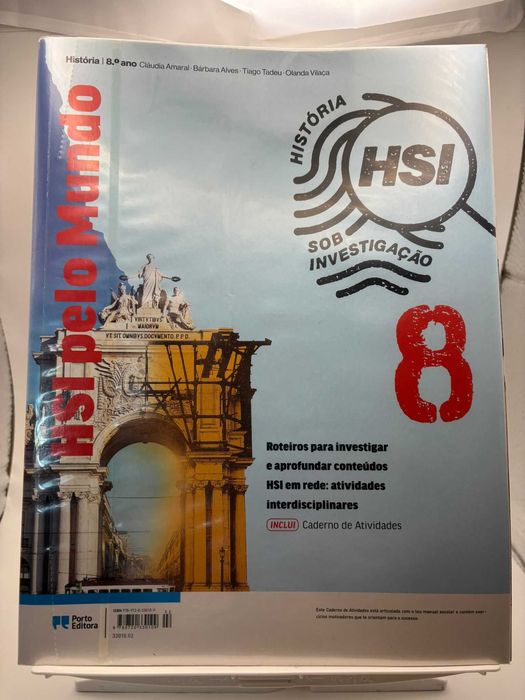 HSI – Caderno de Atividades / HSI pelo Mundo | História - 8.º Ano