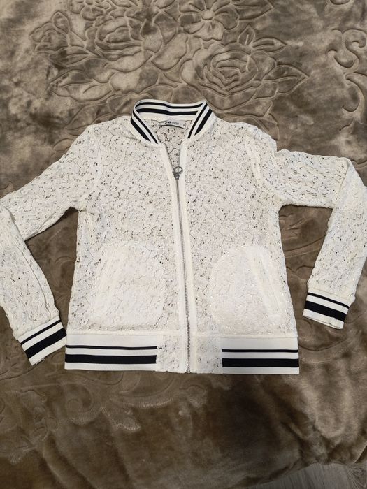 Koronkowa bluza fishbone new yorker jak nowa lato wiosna S