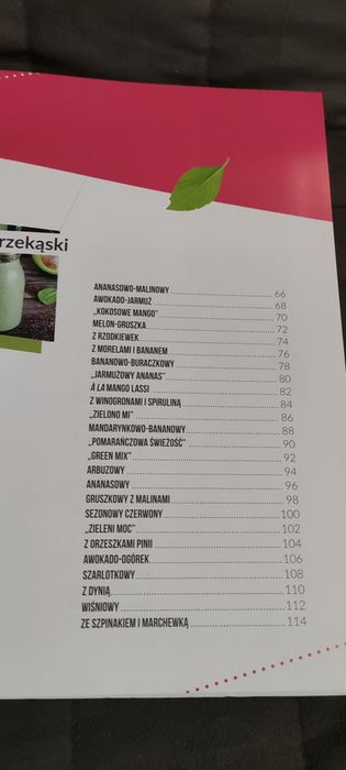 Zdrowe koktajle Ewa Chodakowska