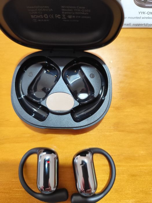 Auriculares bluetooth YYK-Q16S com tradução por inteligência artificia