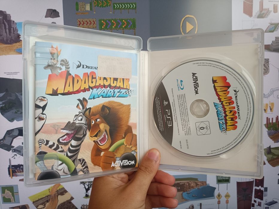 Madagascar Kartz na PS3, używana, stan dobry