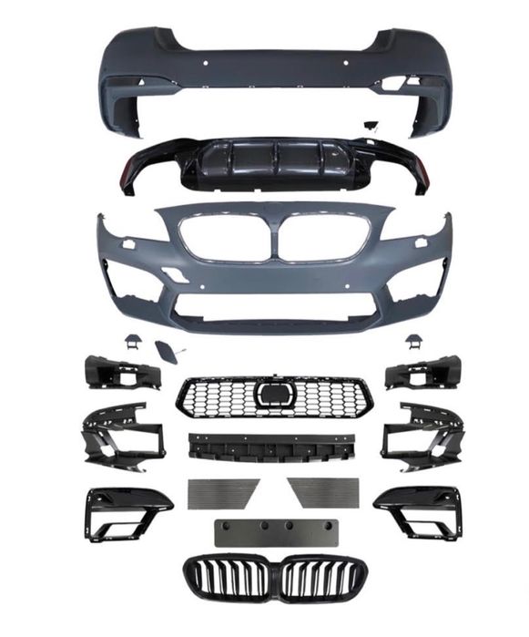 Комплект обвеса бампера BMW 5 F10 2010-2017 в стиле БМВ BMW M5 F90 CS