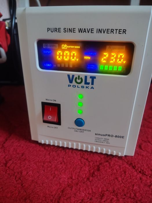 Продам інвертор Volt polska pro sinus 800