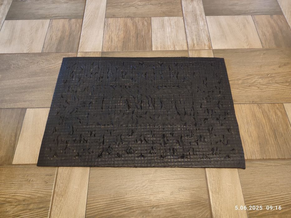 Nowa brązowa wycieraczka domowa Welcome