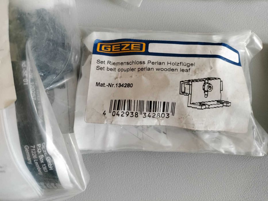 Geze Perlan 140 Duosync - zestaw drzwi przesuwnych