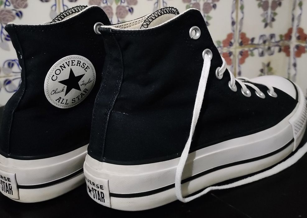 Converse Chuck Taylor All Star Lift Platform - Preto - Tamanho 39
