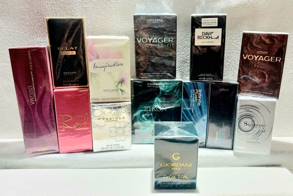 Парфюмы Oriflame Miss O, Paradise, S8, Divine и др. Раритет.