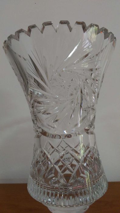 Jarra antiga em cristal de qualidade superior  27 cm A. Oportunidade .