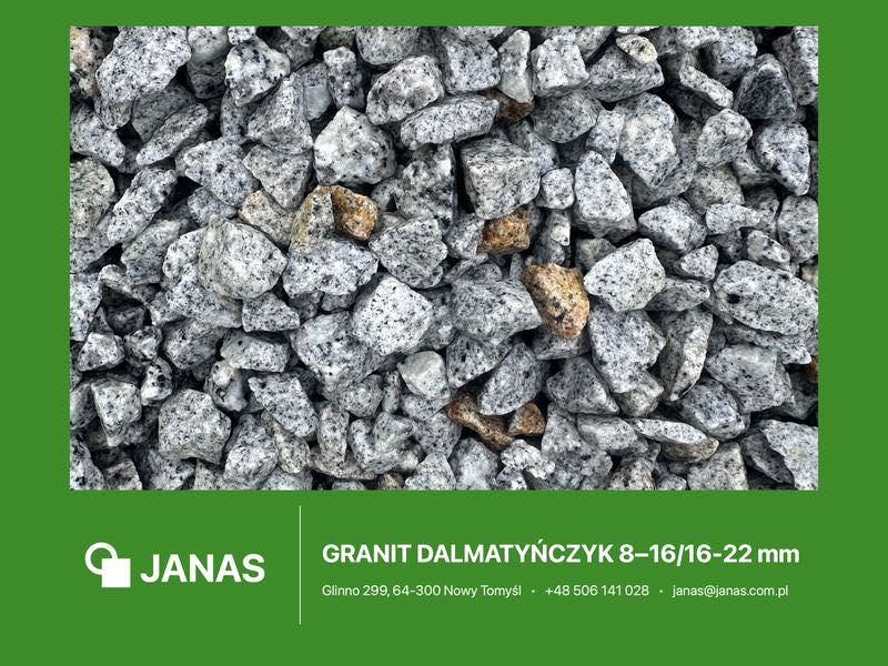 Granit dalmatyńczyk 8-16/16-22 mm