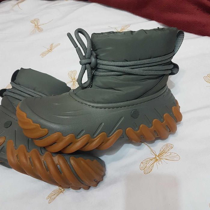 Echo Boot crocs 20.87.16-3j5 termiczne śniegowce unisex 39 khaki