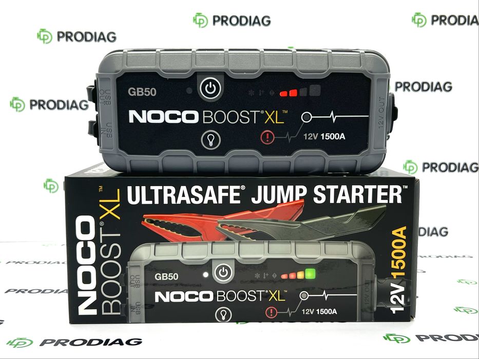 Пусковий зарядний пристрій NOCO GB50 (1500А, 35Wh)