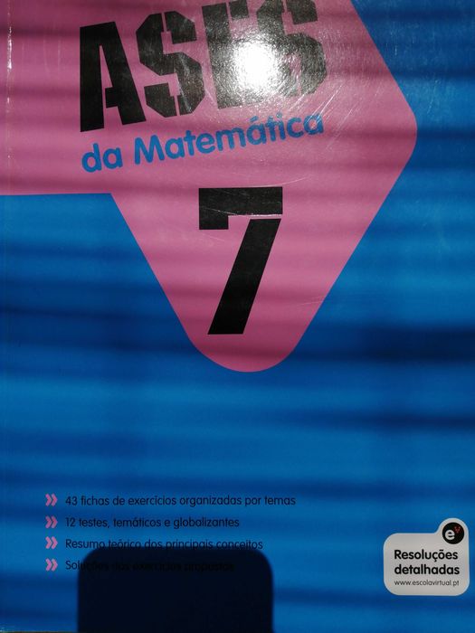 Livros de fichas de matemática