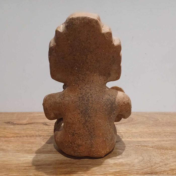 Escultura Estilo Pré-Colombiana - Terracota - Perú – 1983