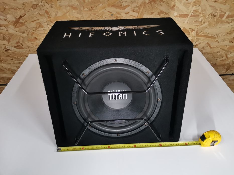 Skrzynia basowa subwoofer tuba hifonics 400W RMS