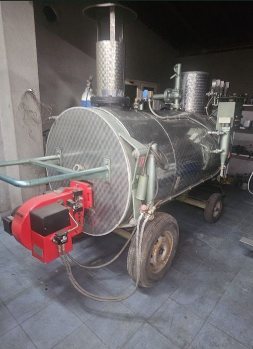 Kocioł parowy mobilny wydajność 400 kg/h