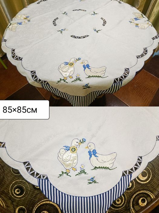 Салфетки вышитые