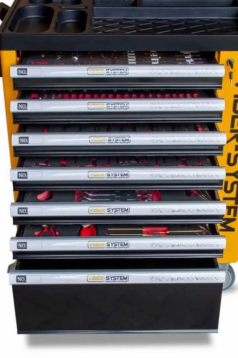 Wózek warsztatowy narzędziowy szafka narzędziowa z wyposażeniem