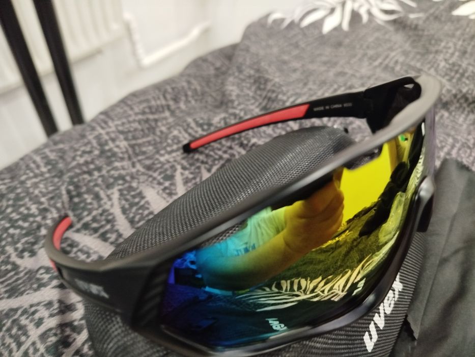 Nowe ultra lekkie okulary przeciwsłoneczne Uvex premium edition