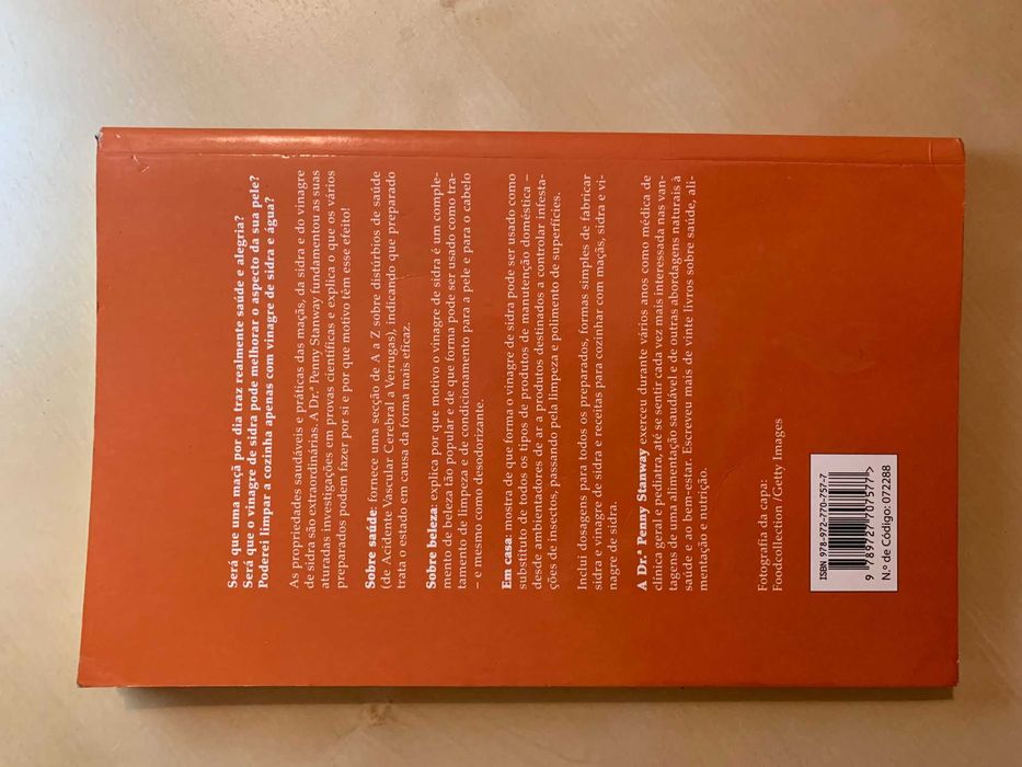 Milagres do Vinagre de Sidra - Dr.ª Penny Stanway