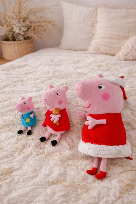 Świnka peppa duża maskotka George przytulanki