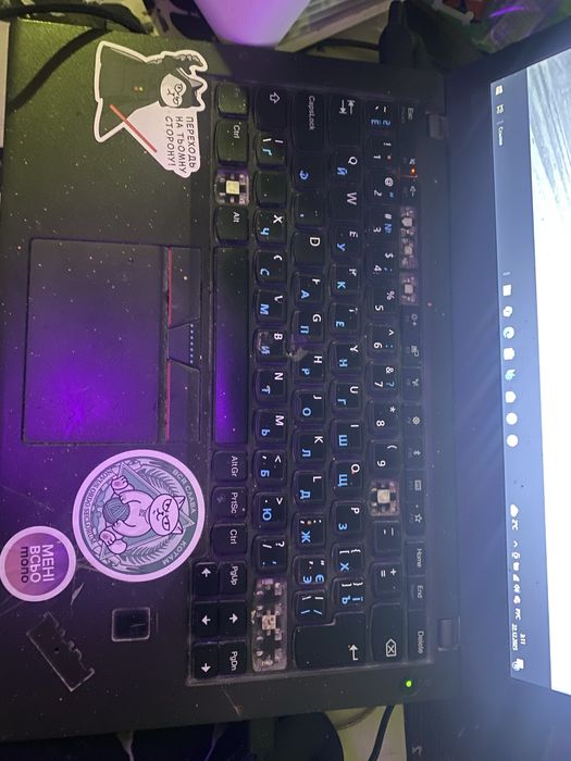 Ноутбук леново тач пад