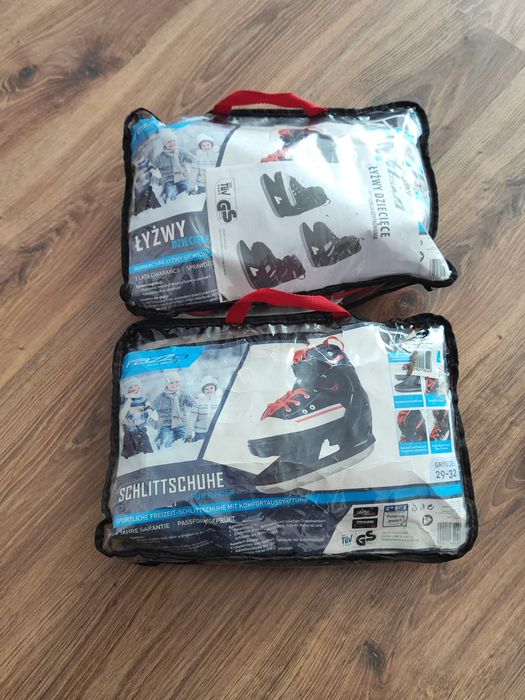 Łyżwy dziecięce roz. regulowany 29-32