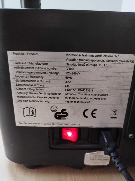 plataforma vibratória