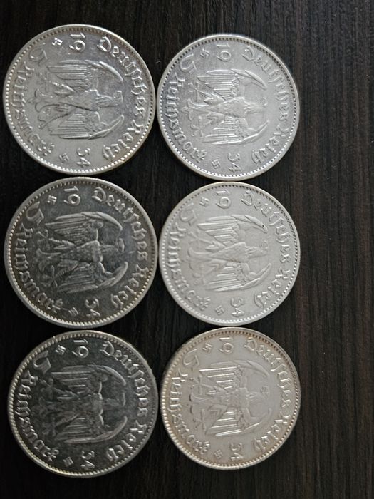 5 marek 1934r Kosciol mennica ADEFGJ.