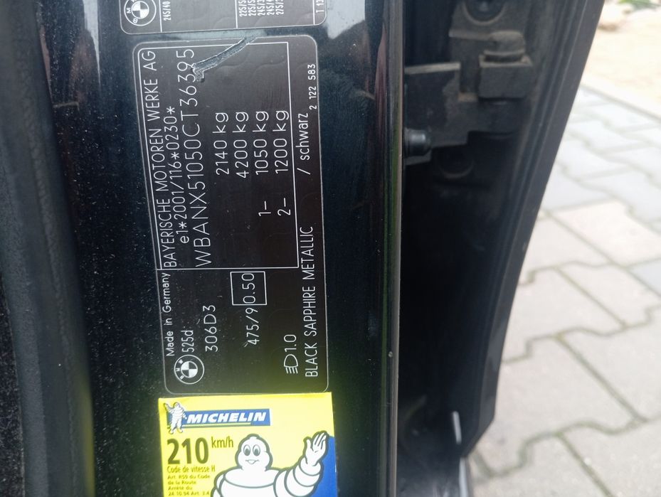 Cała na części E60 525d po liftingu m-pakiet zderzaki