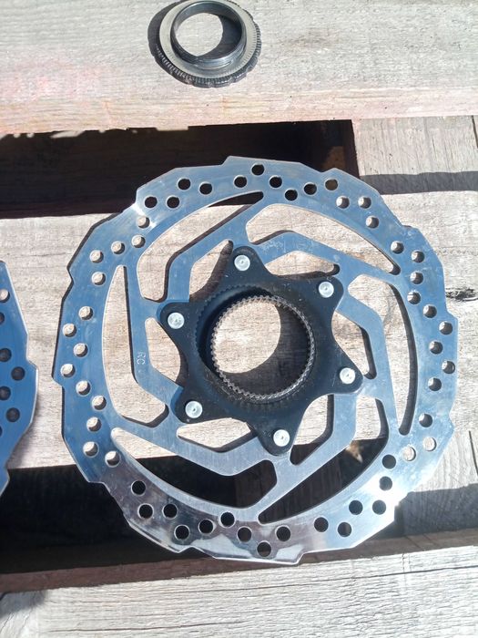 Discos Shimano 160mm centerlock