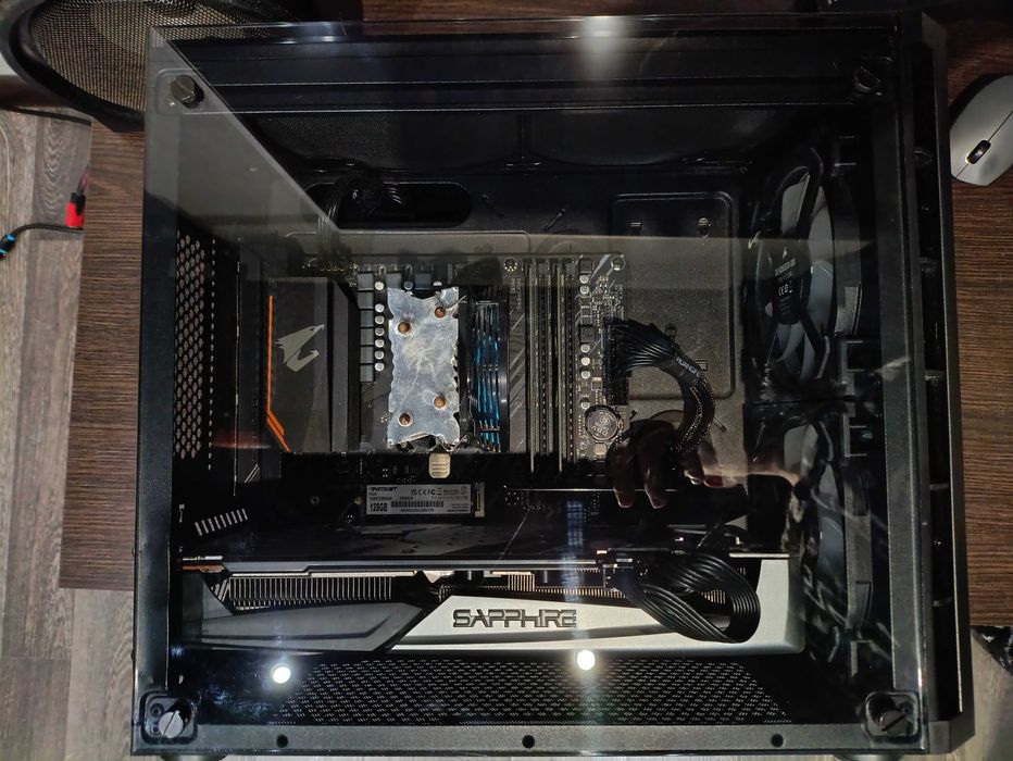 Ігровий пк corsair 280 rgb ryzen 5 rx5700xt ssd 1tb