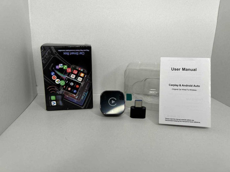 НОВИНКА 2026! Бездротовий адаптер CarPlay / Android Auto